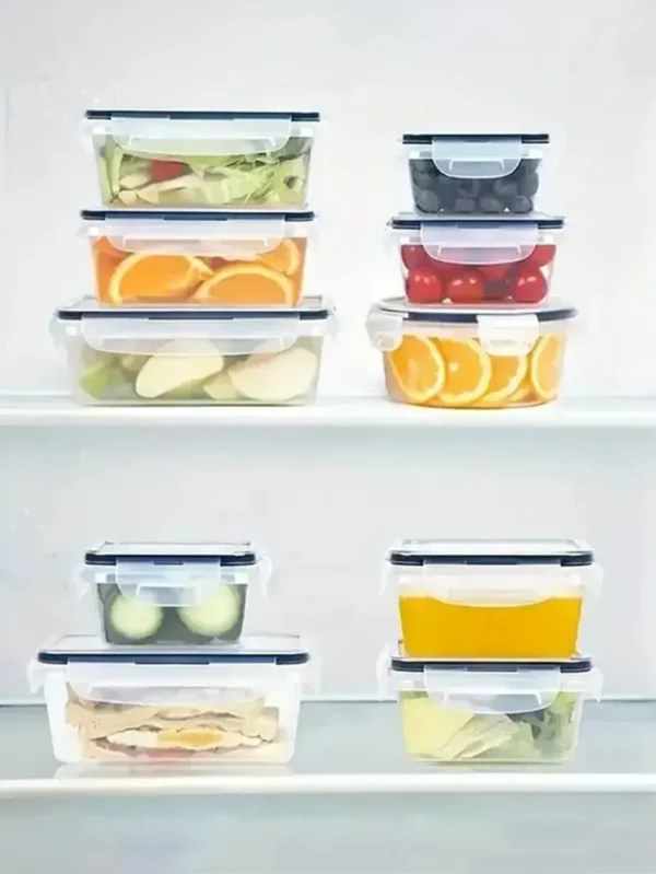24-Piece Ultimate Food Storage Container Set | Reusable, Leakproof & Complete with Labels/Pens - Image 3